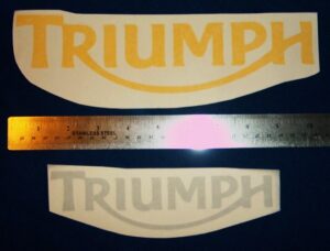 Lg Triumph Decal