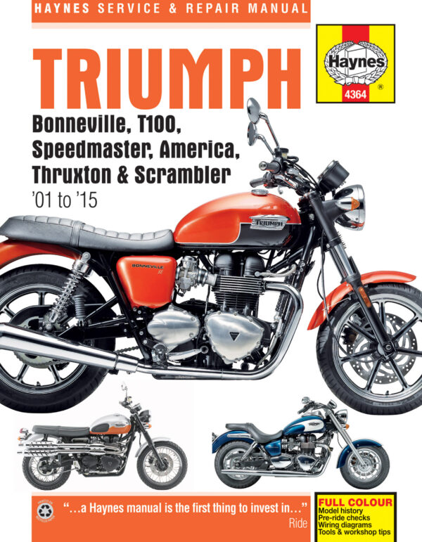 The NEW Triumph Haynes Manuals: M4364